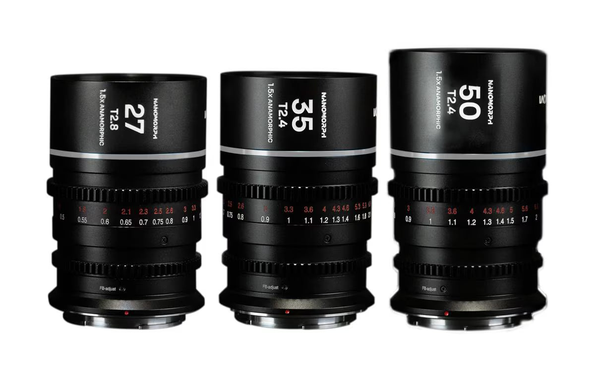 Laowa NanomorphS35 Prime3-Lens(Silver)