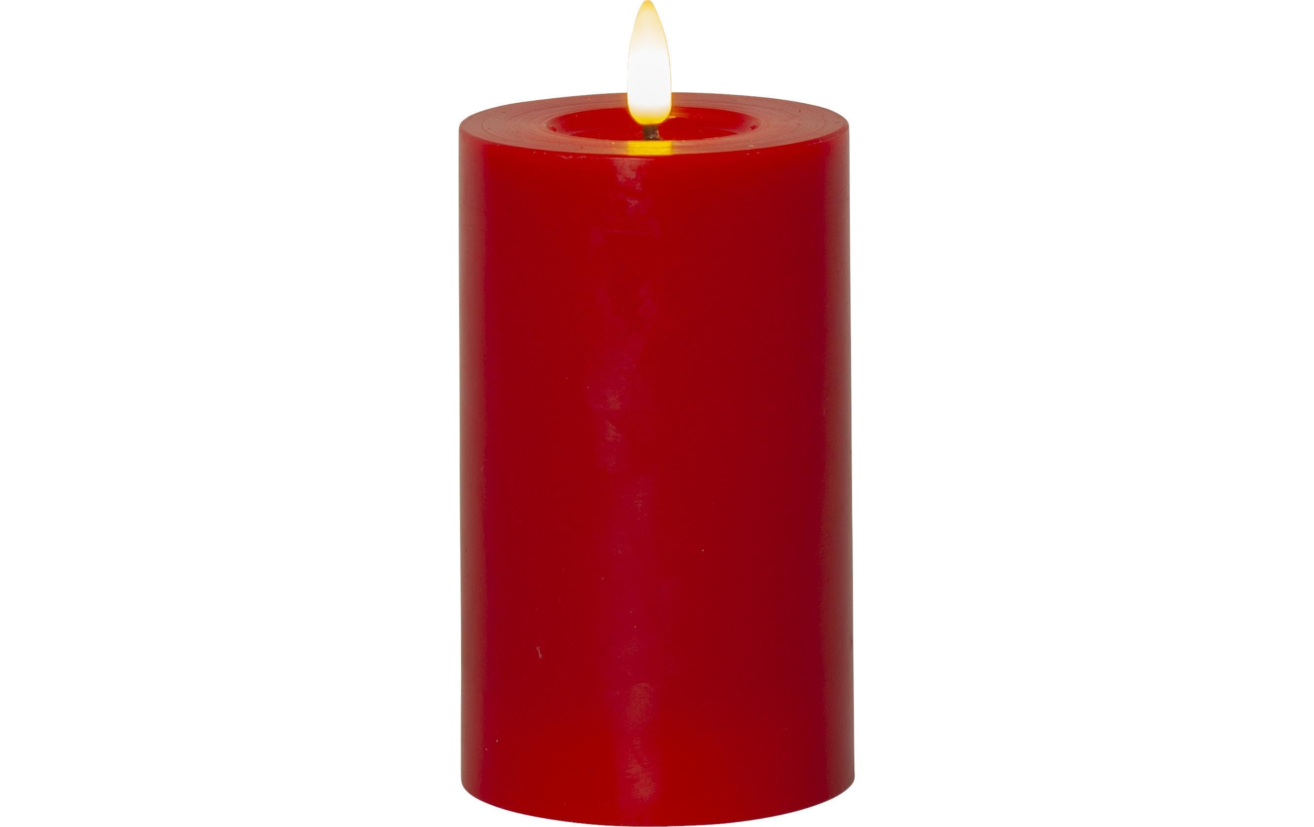 Star Trading LED Pillar Kerze Flamme Flow