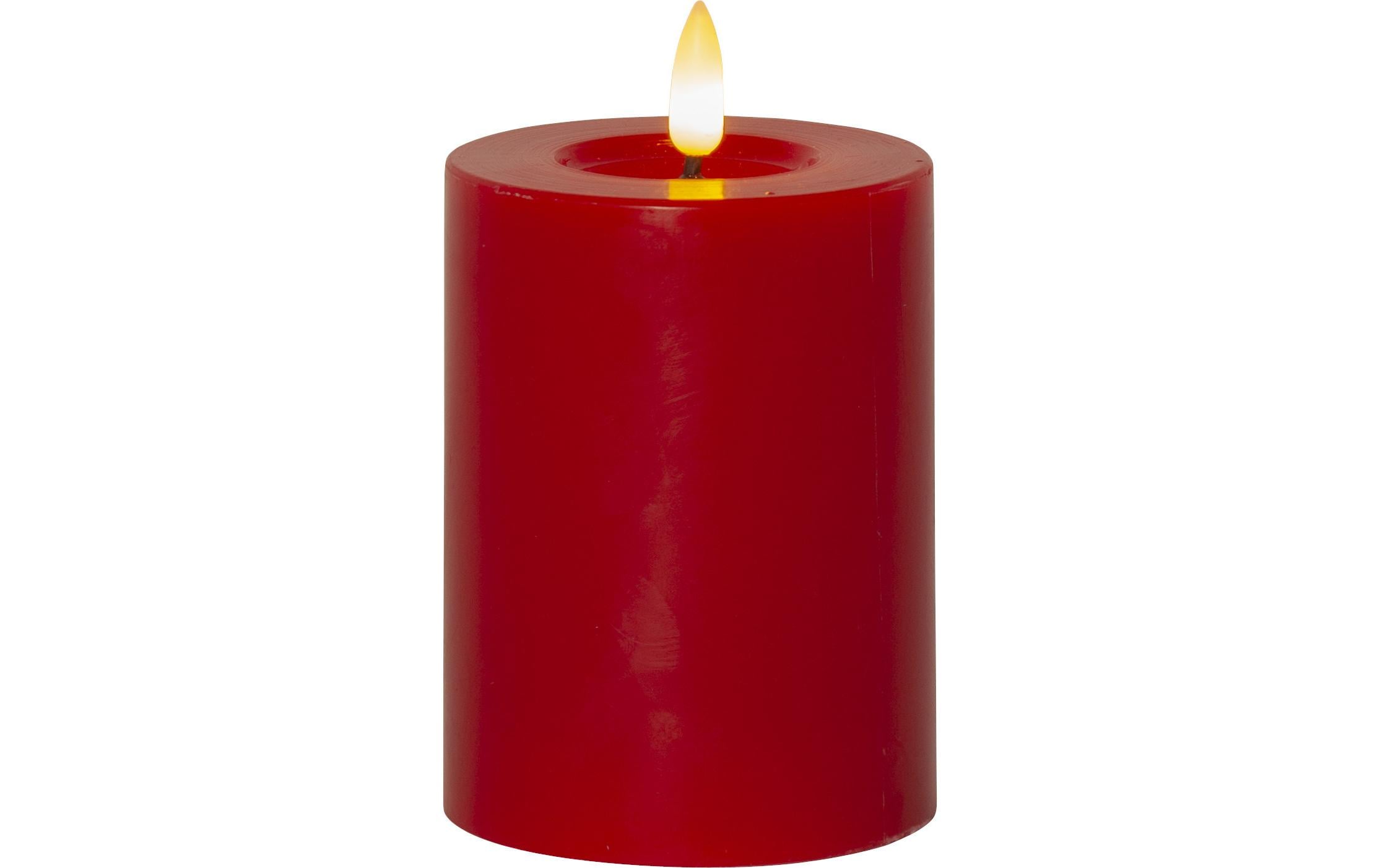 Star Trading LED Pillar Kerze Flamme Flow