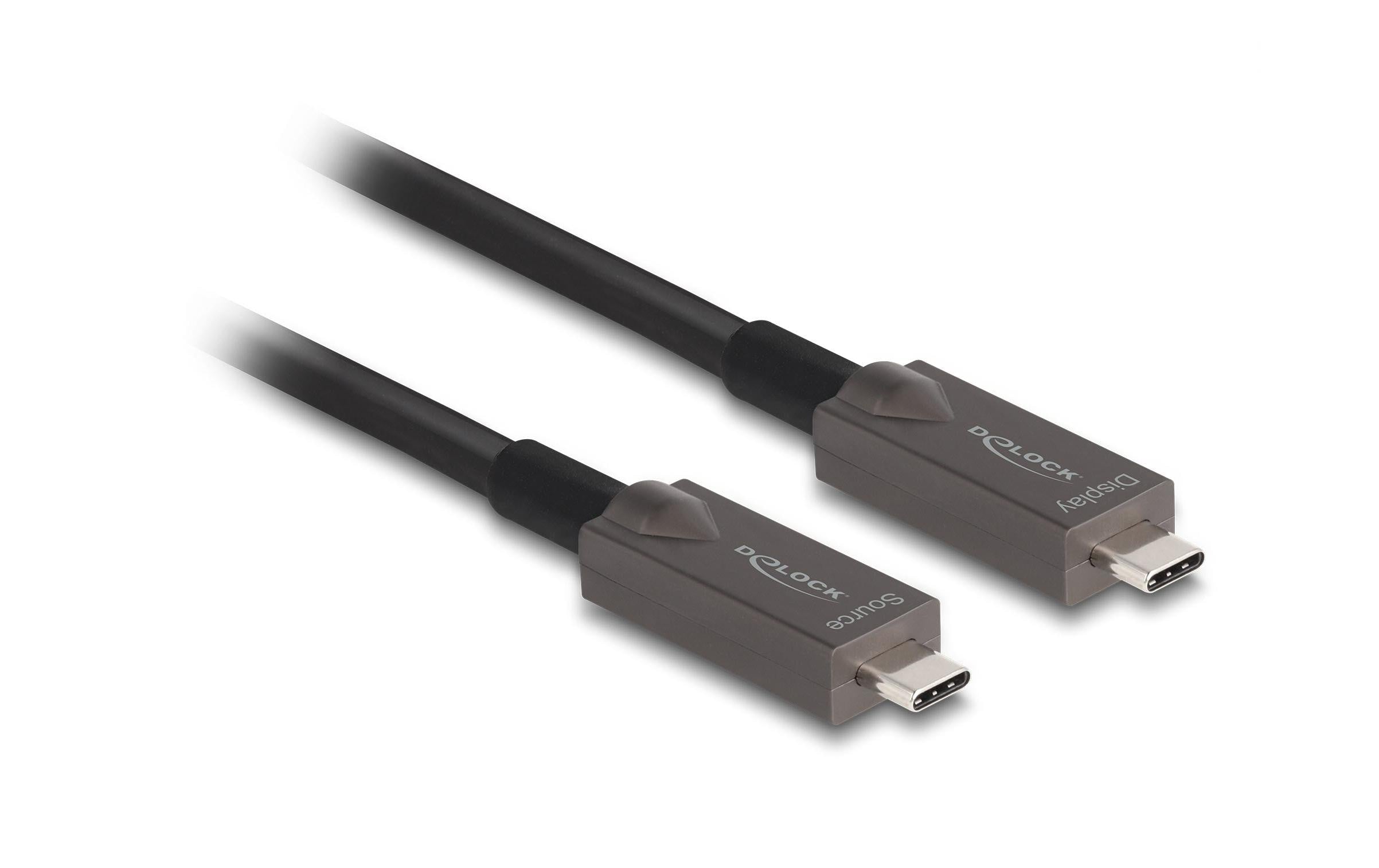 Delock, Optisches Kabel 4K 10Gbps USB Type-