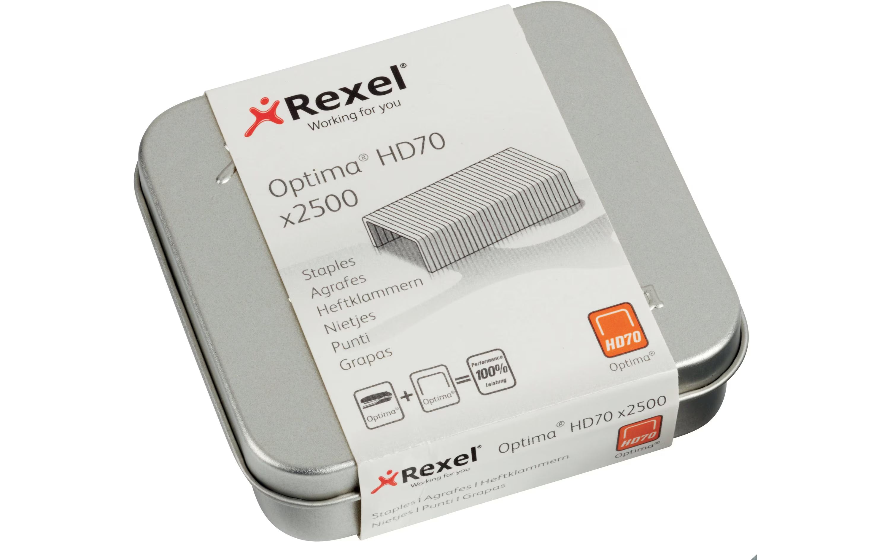 Rexel Heftklammern Optima, 2500 Stk