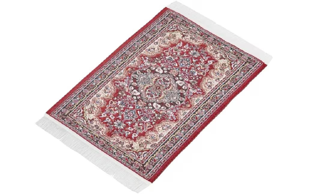 Hobbyfun Mini-Möbel Teppich rot