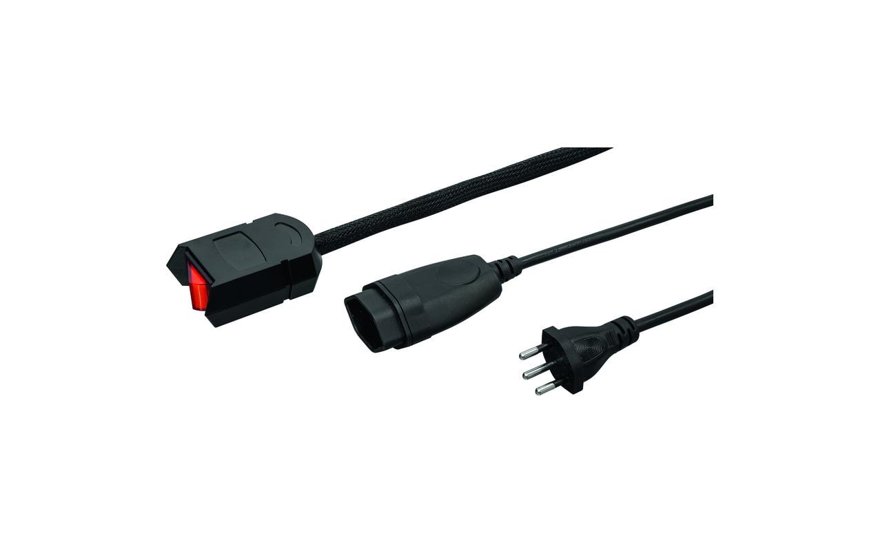 Steffen Stromsparkabel MOUSE schwarz