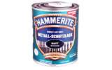 Hammerite Metall-Schutzlack matt schwarz