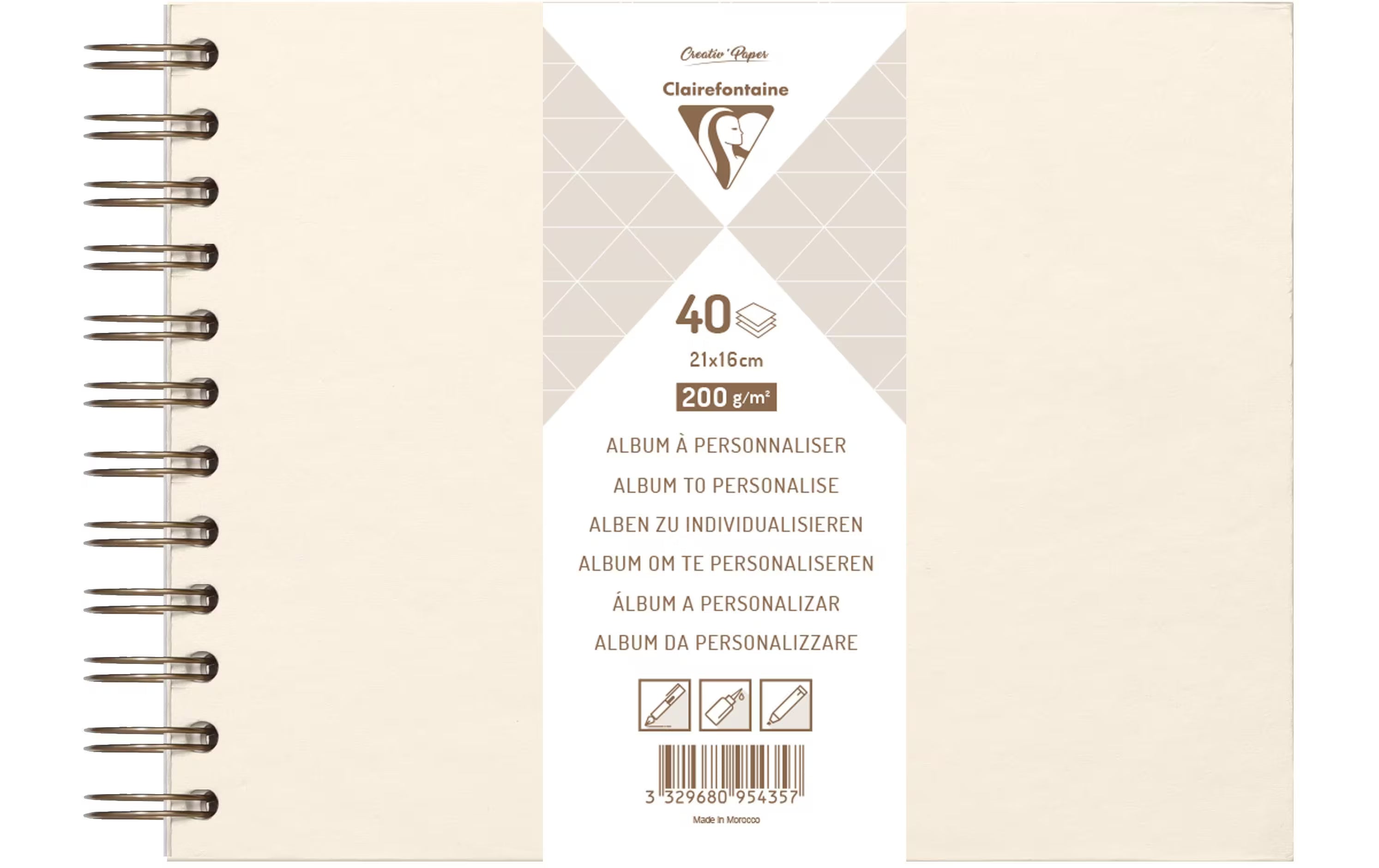 Clairefontaine Album DIY zu Personalisieren