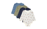 Pippi Body langarm 4er Pack