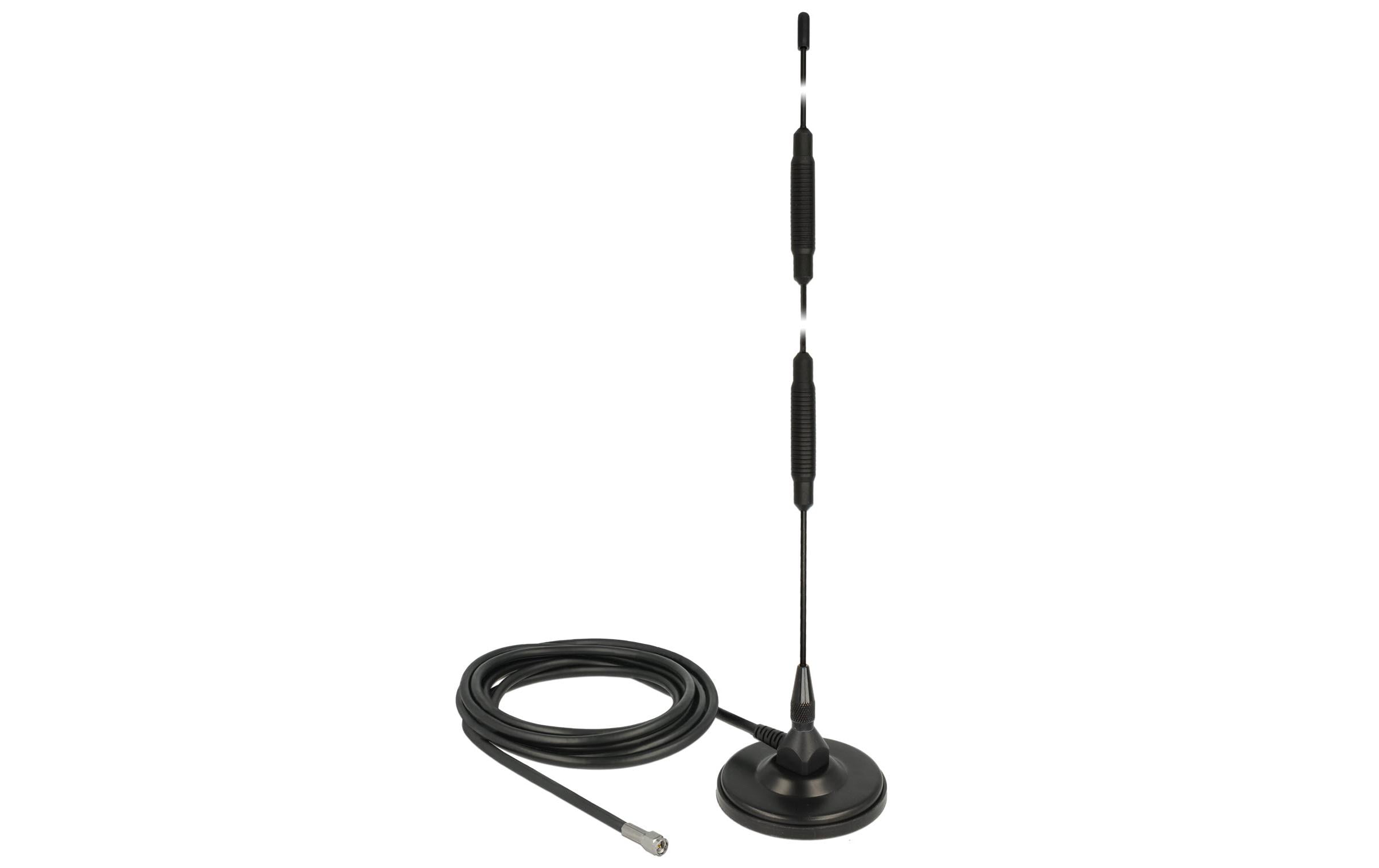 Delock LTE & LoRa Antenne, 7dBi, Magnetfuss
