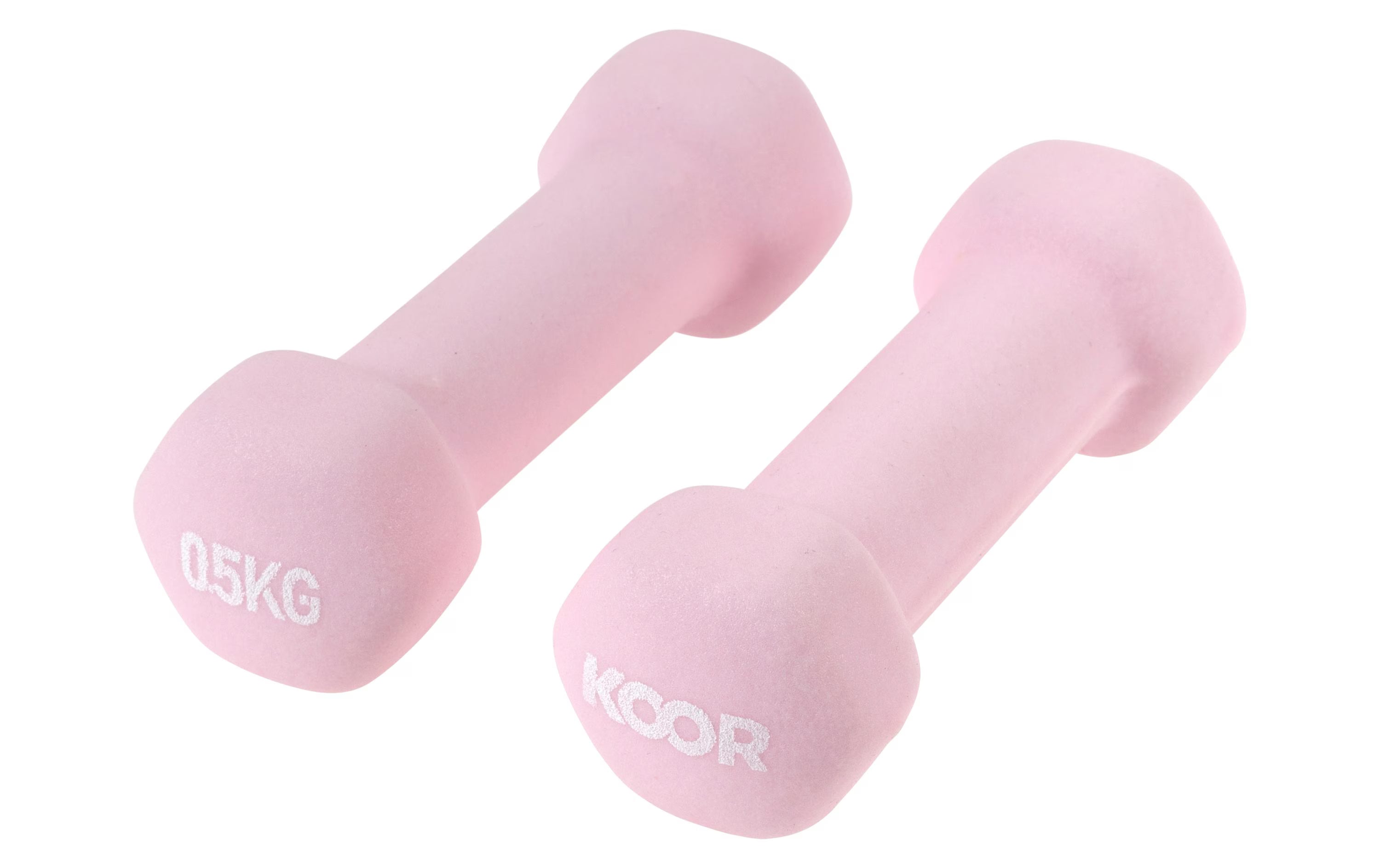 KOOR, Kurzhantel-Set 0.5 kg, Rosa