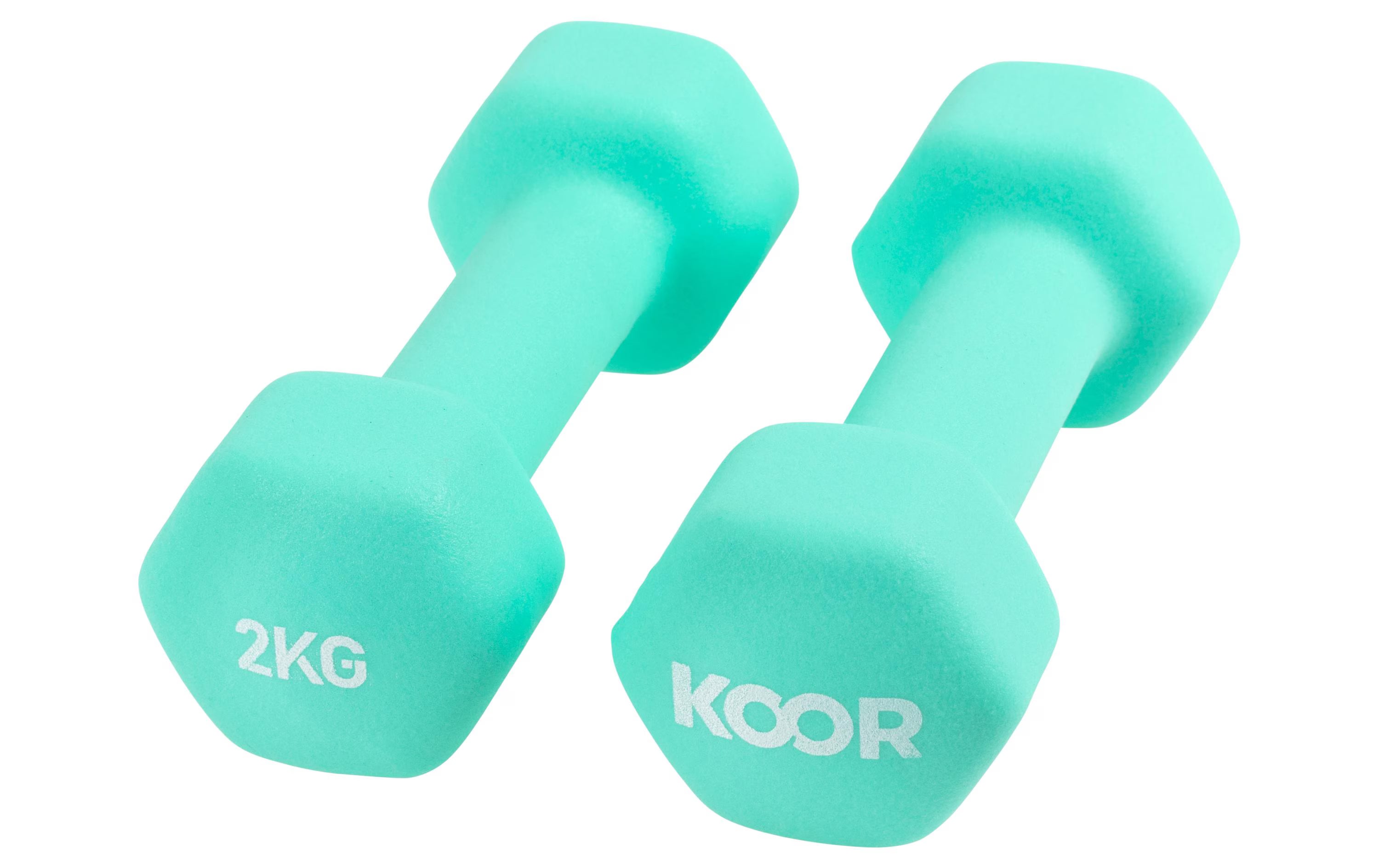KOOR, Kurzhantel-Set 2 kg, Mint