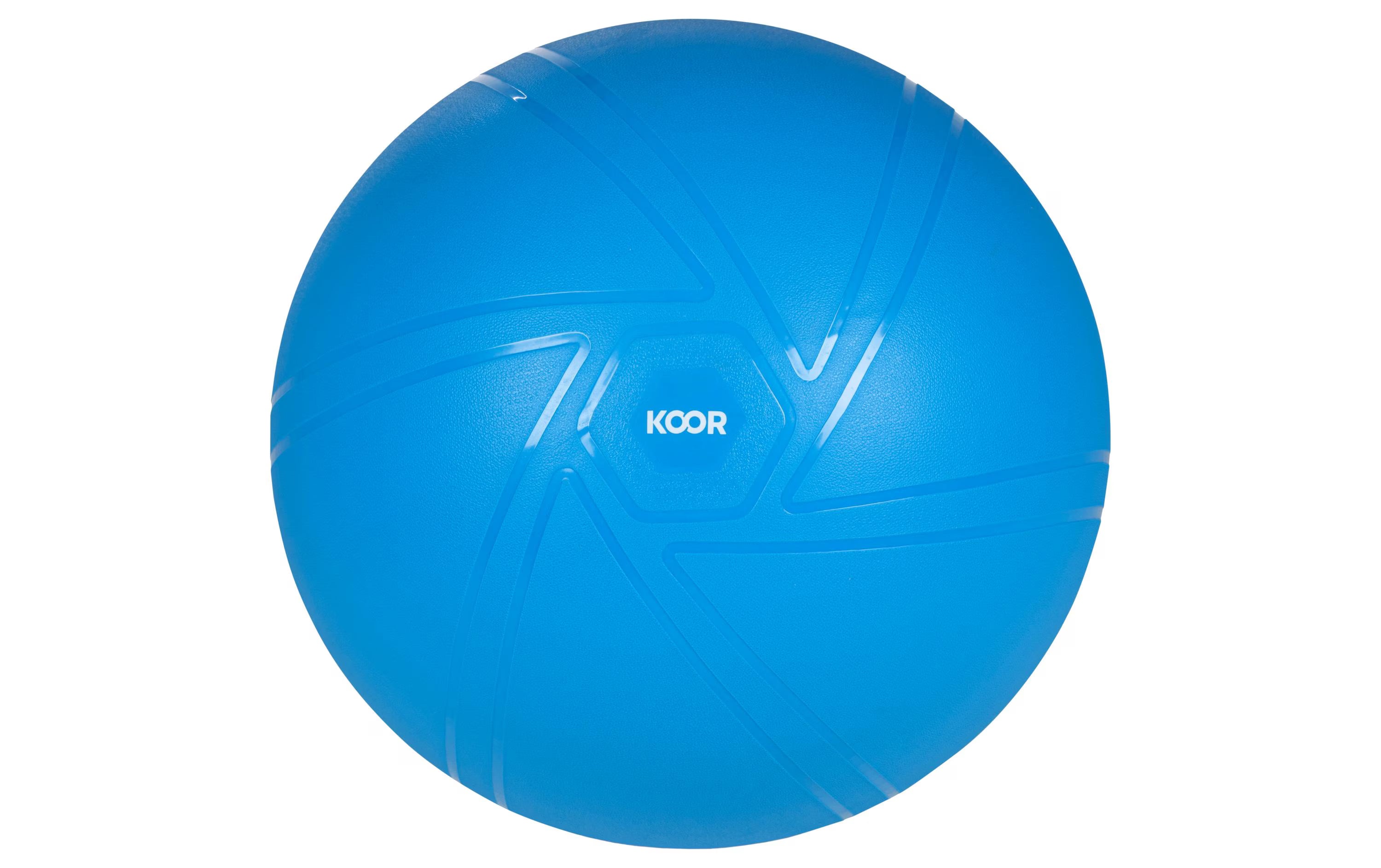 KOOR, Gymnastikball 55 cm, Blau