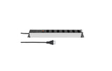 Steckdosenleiste ALUMODULAR 7xT13, silber