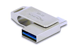 Delock, USB-Stick 3.2 Gen 1 USB-C + Typ-A 3