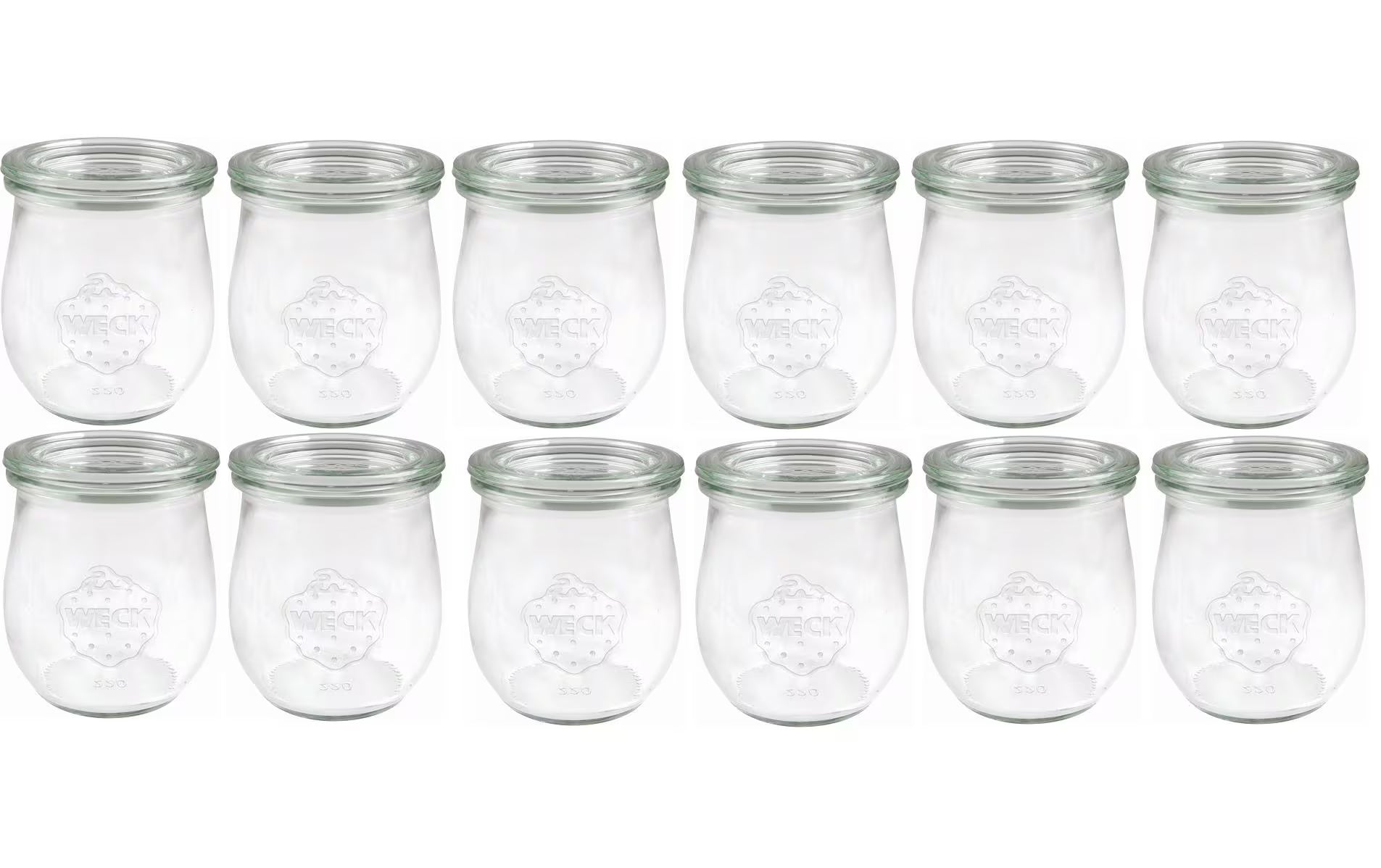 Weck, Einmachglas 220 ml, 12 Stück