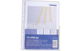 ProOffice, Zeigetasche A4, Gelb/Transparent