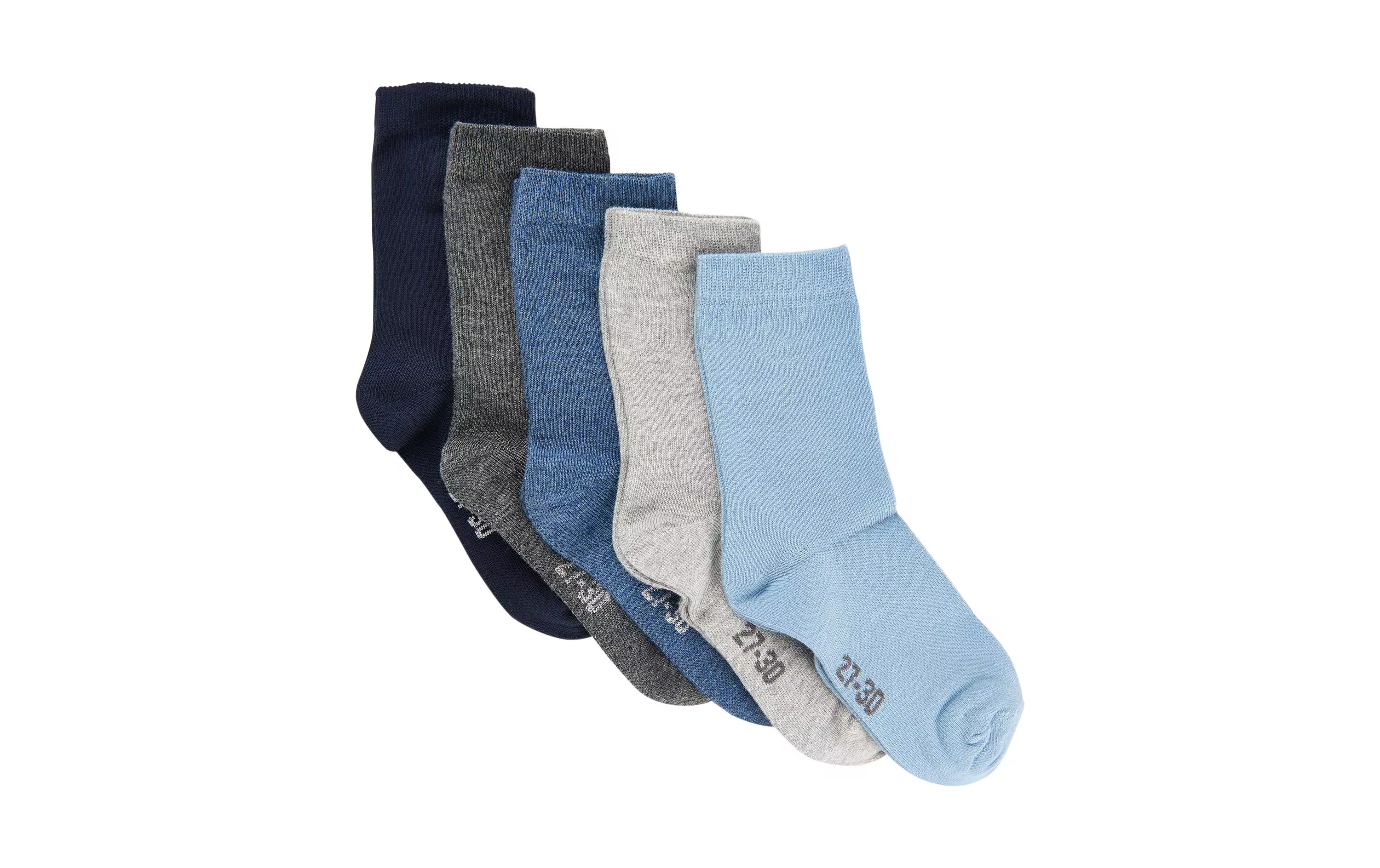 minymo Socken Uni 5er Set Dark Navy