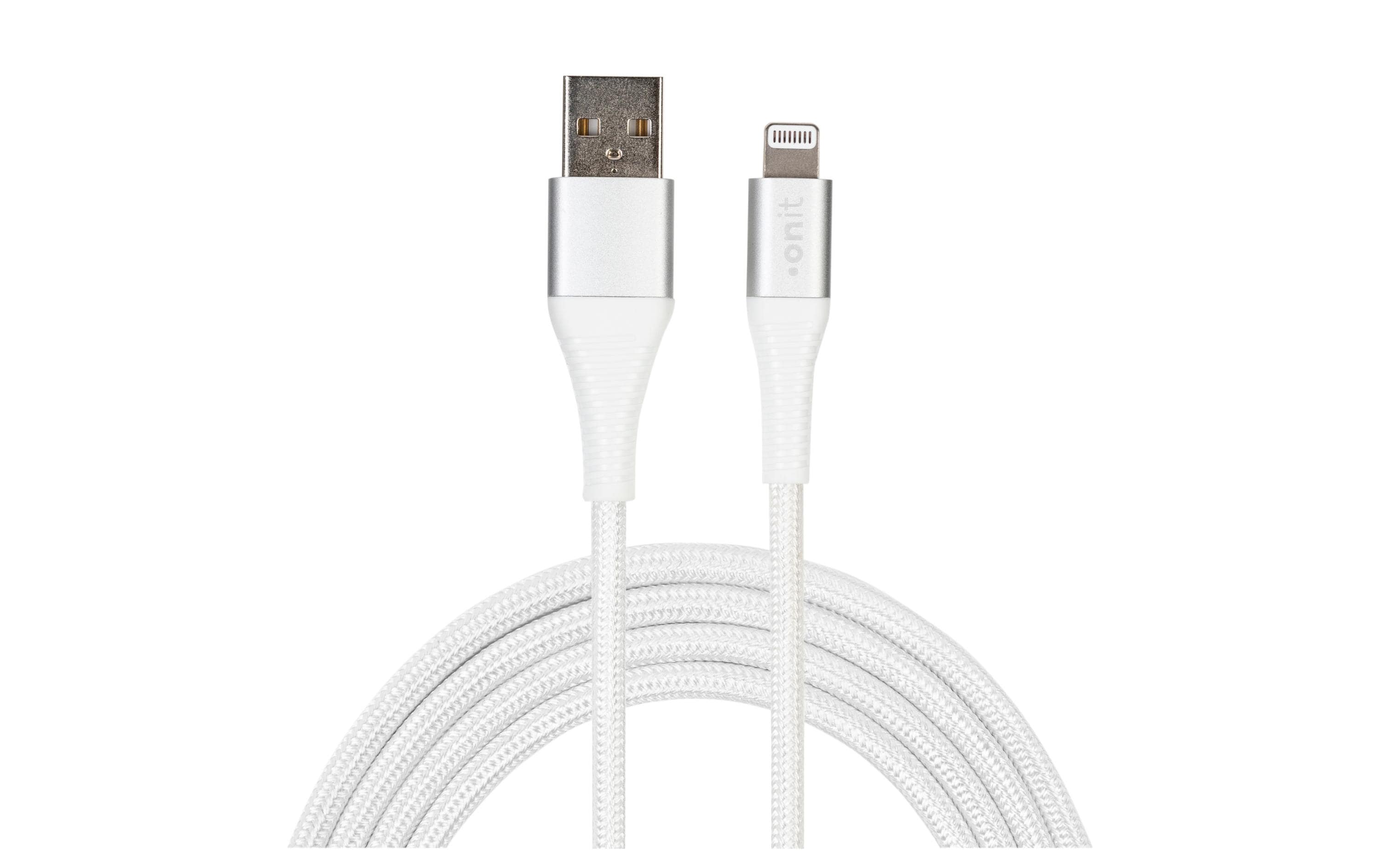 onit USB-Kabel A-lightning weiss 2m