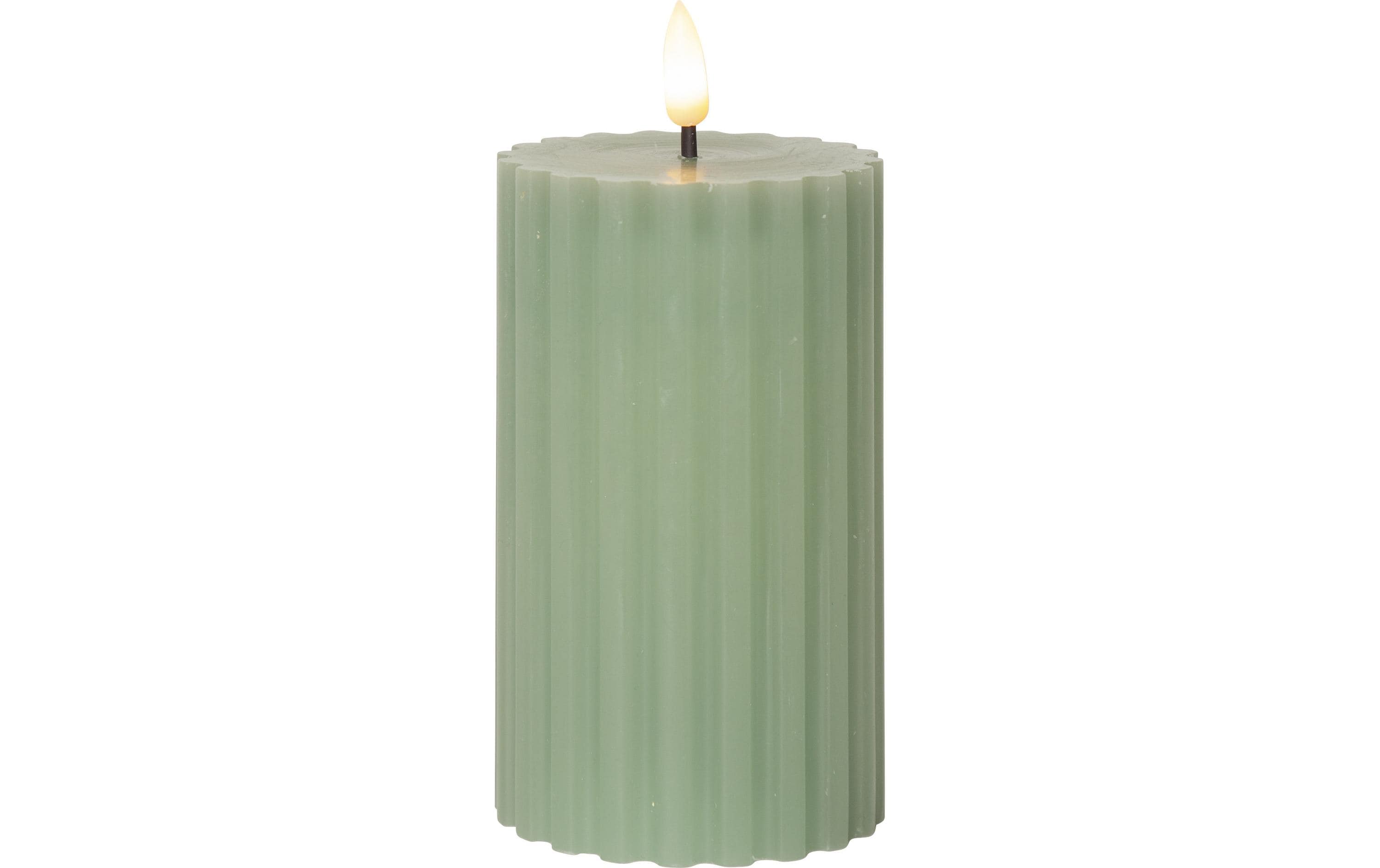 Star Trading LED-Kerze Pillar Flamme