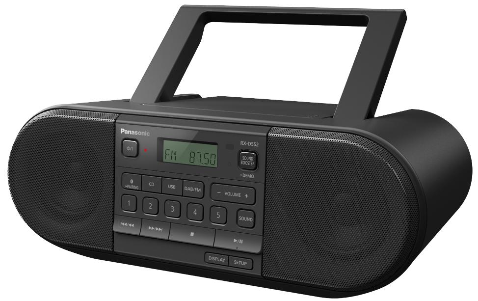 Panasonic RX-D552E-K DAB+ UKW CD Radio