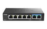 D-Link DMS-107/E: 7 Port Multi-Gbit Switch