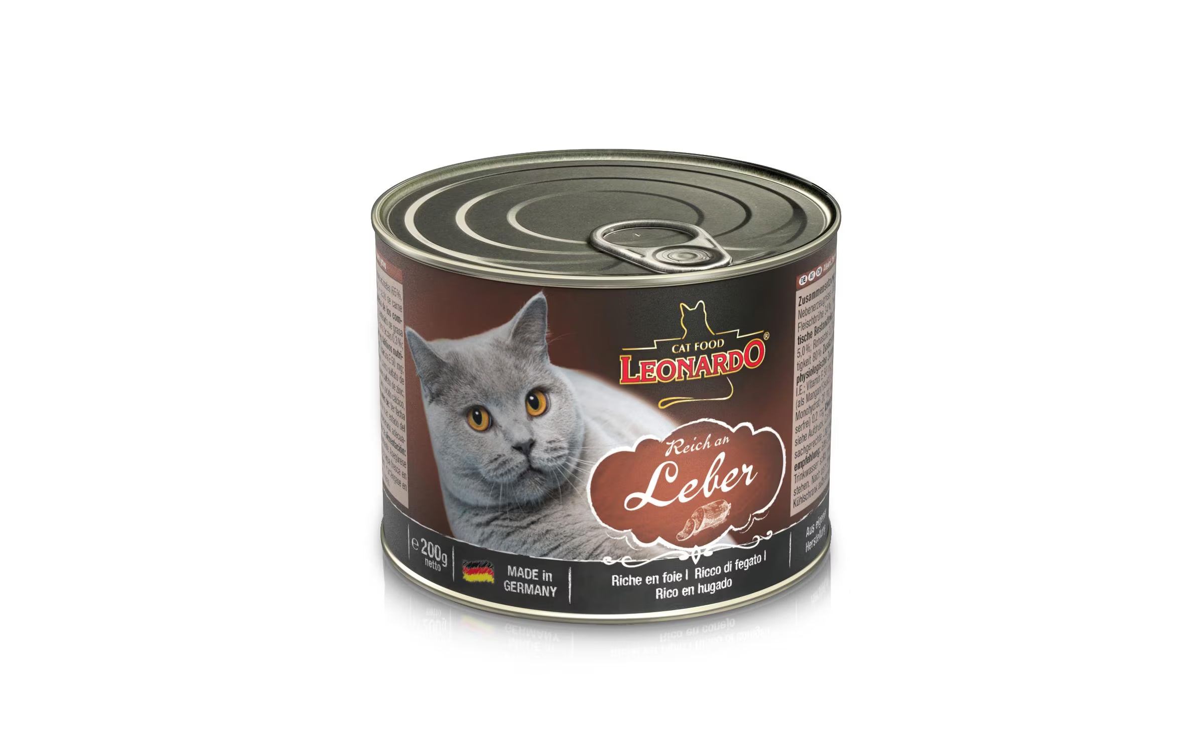 Leonardo Cat Food Nassfutter Reich an