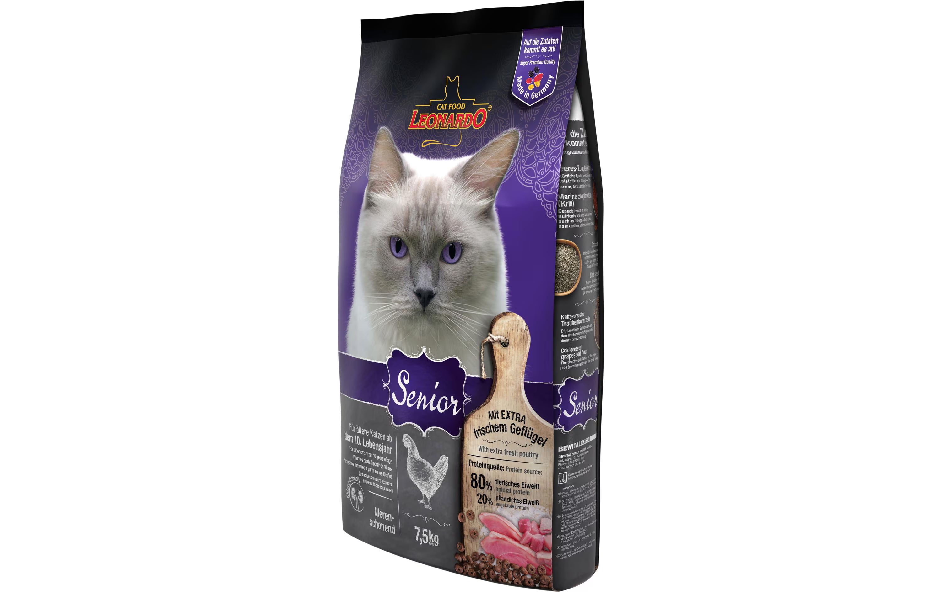 Leonardo Cat Food Trockenfutter Senior