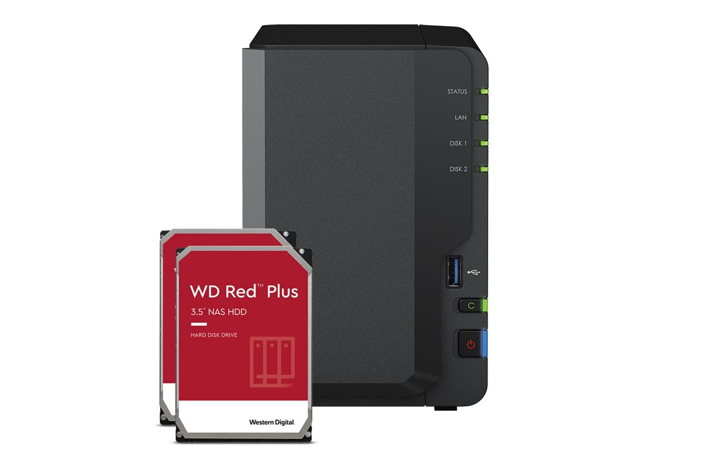 Synology DS223, 2-bay NAS