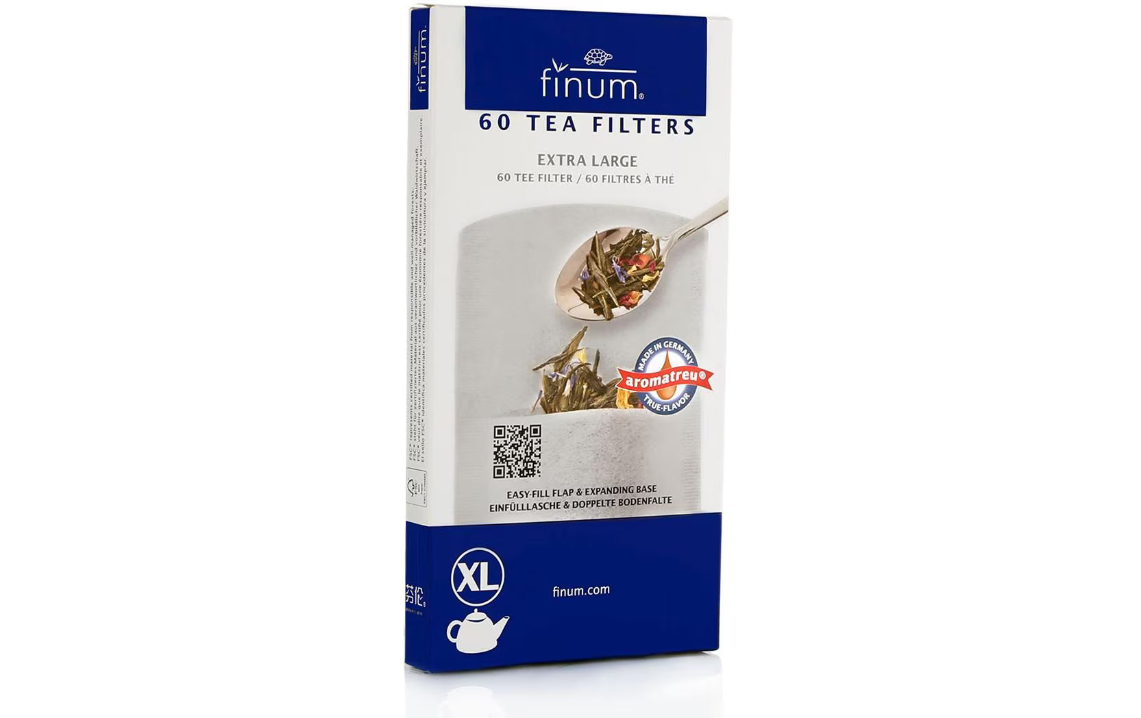 Finum, Teefilter XL 60 Stück