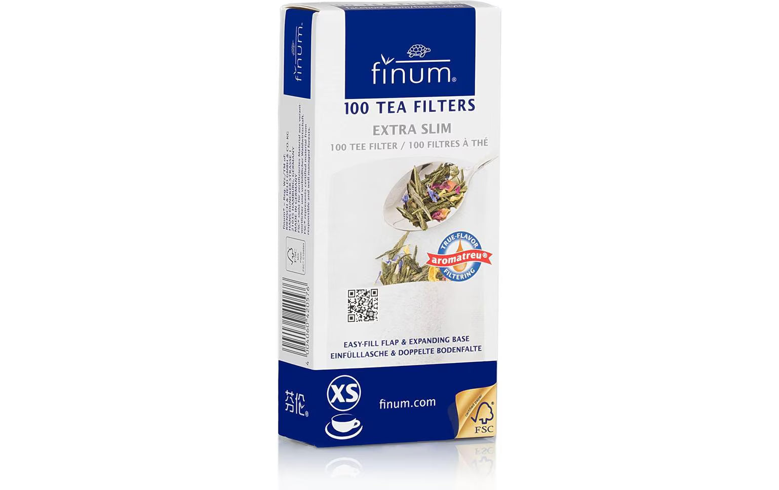 Finum, Teefilter XS 100 Stück