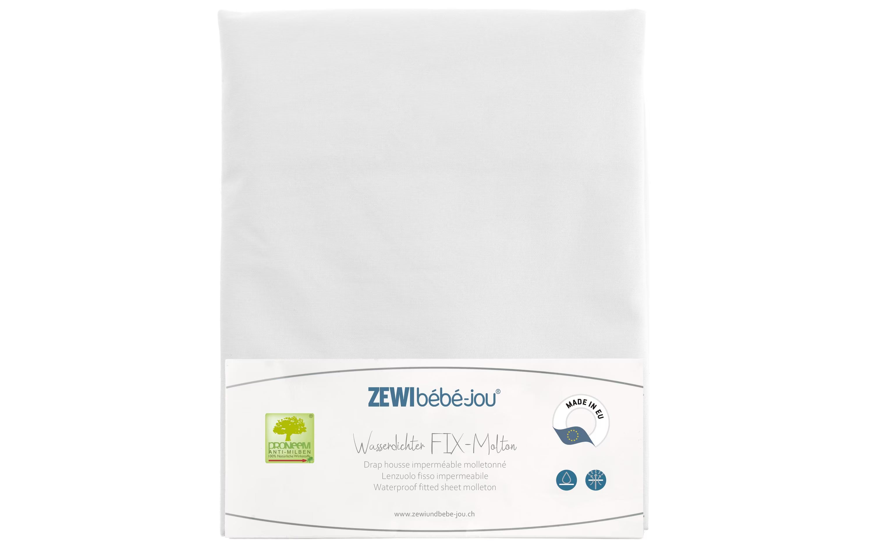 ZEWI bébé-jou Wasserdichter Fix-Molton