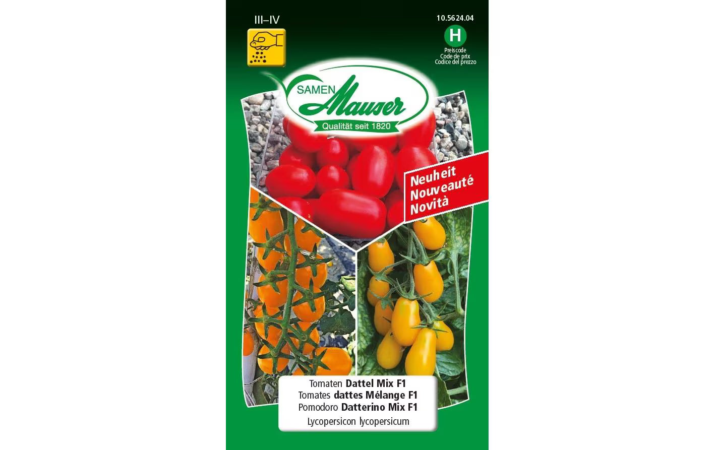 Samen Mauser Tomaten