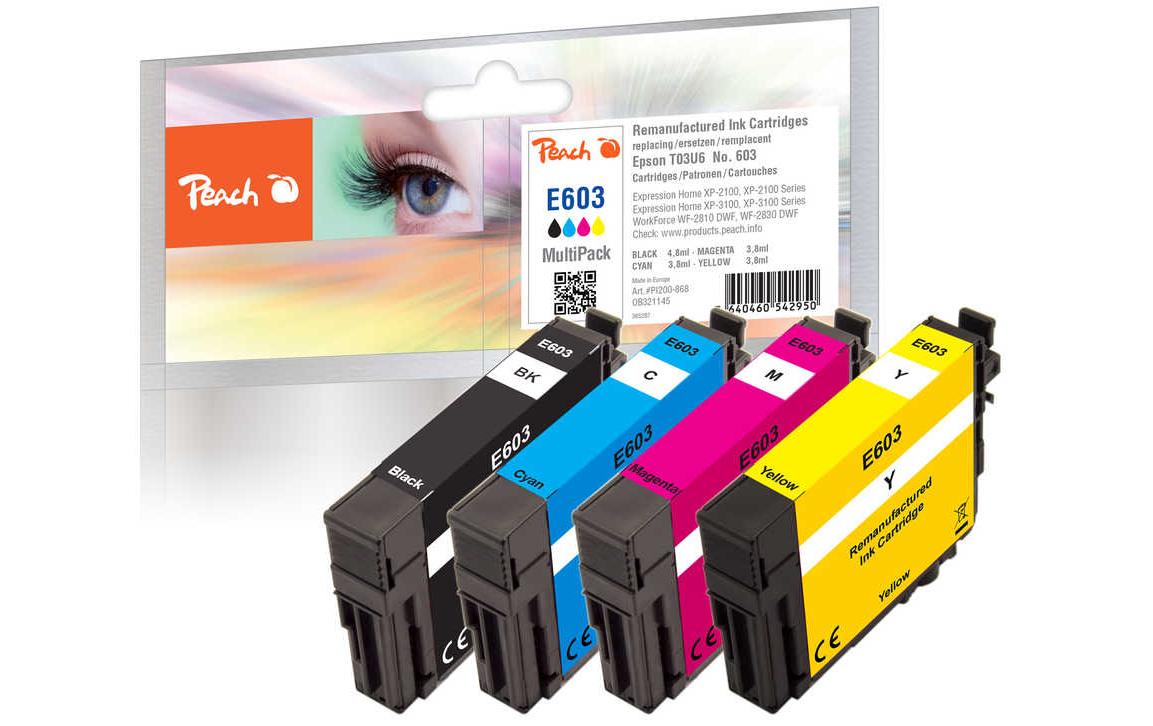 Peach Tinte Epson T03U6/ No. 603 MultiPack
