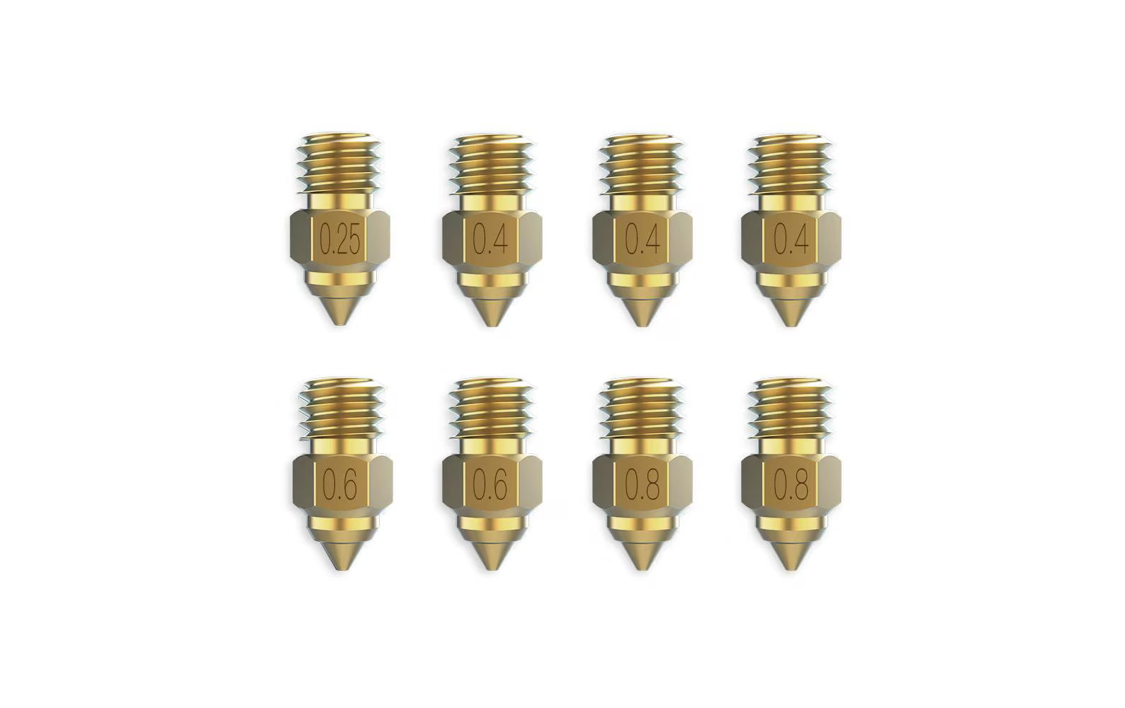 Creality Düse Messing High-End 8 Stk.