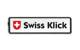 Swiss Klick Kennzeichenhalter Langformat