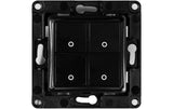 Shelly Wall Switch 4 Black