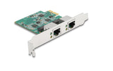 Delock PCI x1 Karte zu 2x RJ45