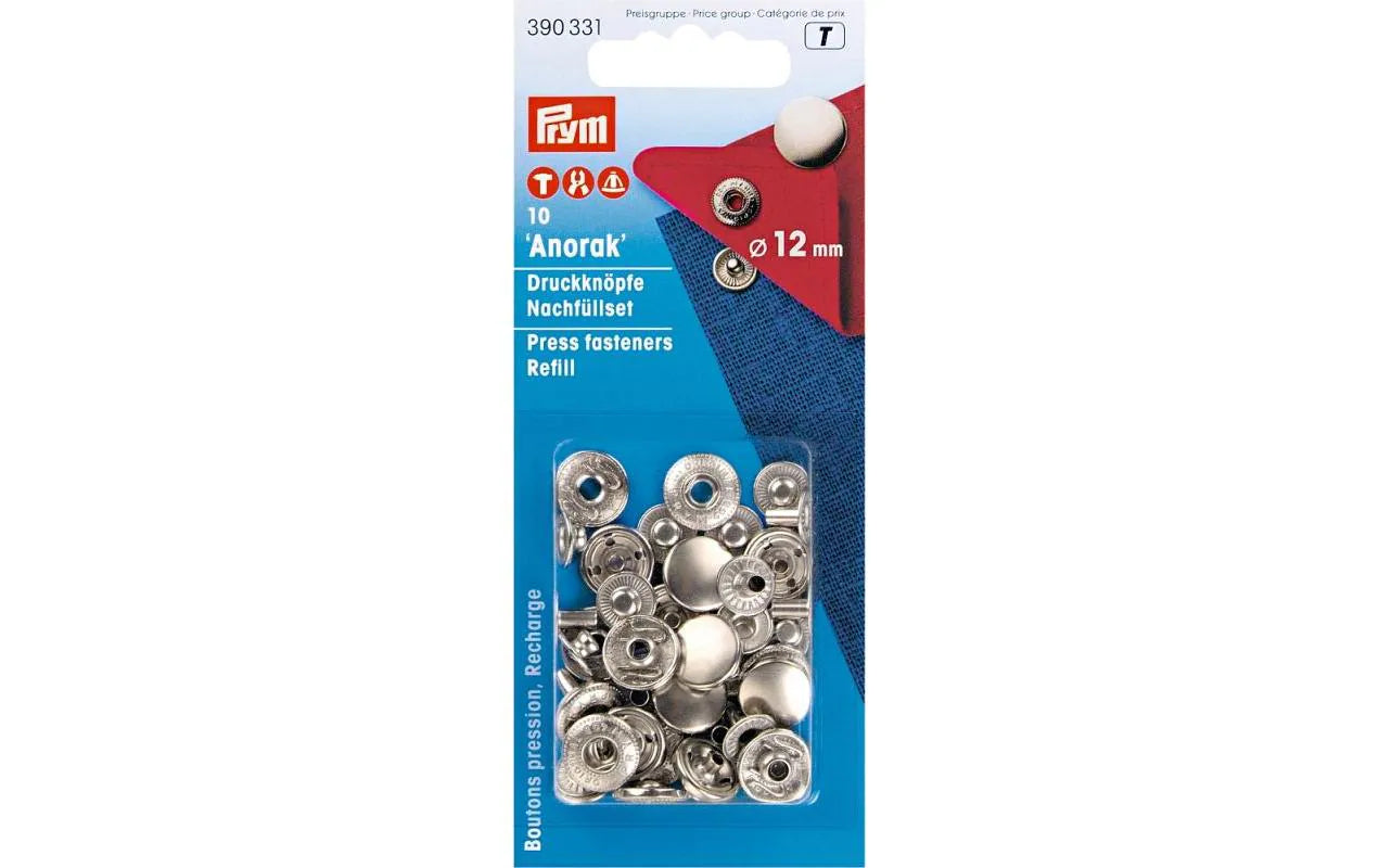 Prym Druckknopf Anorak, zum nachfüllen