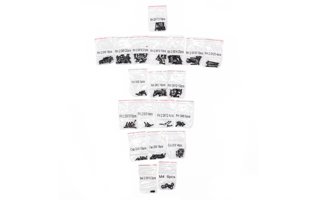 FUNTEK CR12 complety screws set