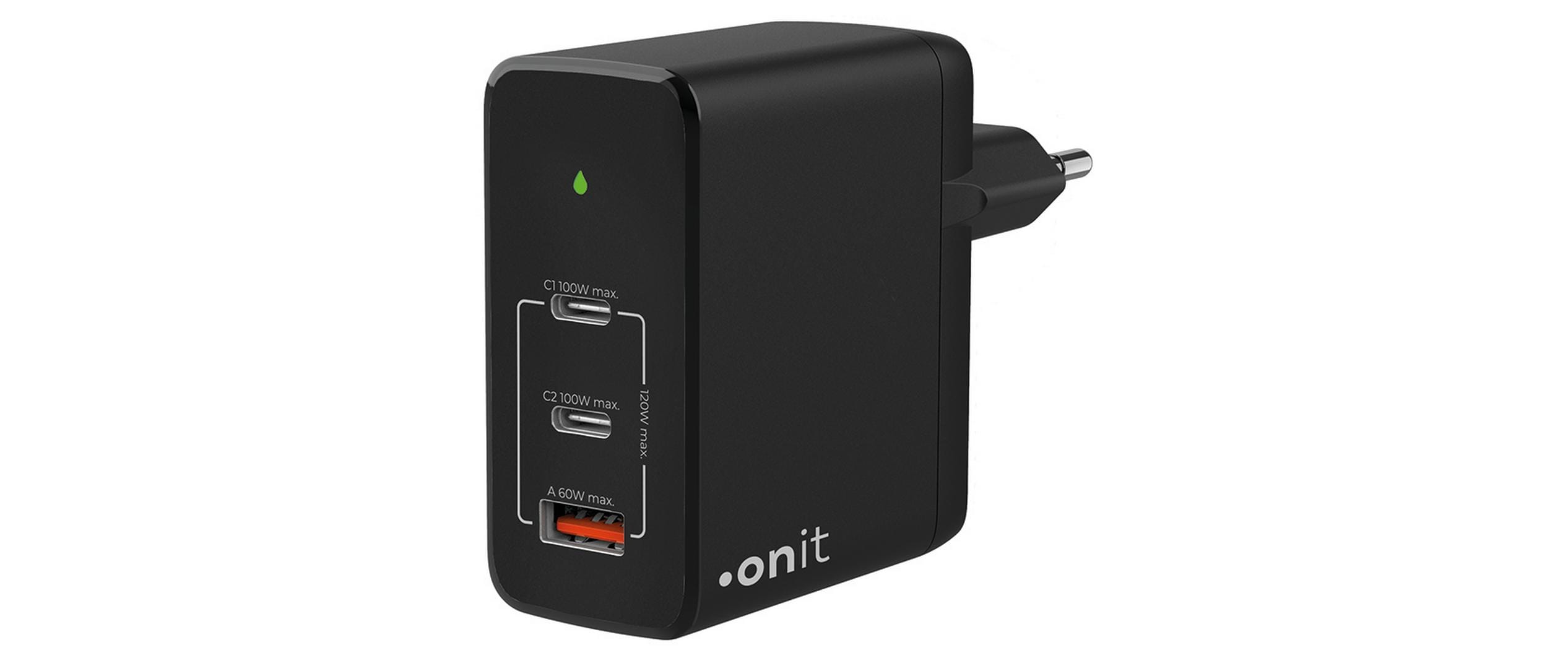 onit, USB-Wandladegerät Trial QC5.0 120 W G