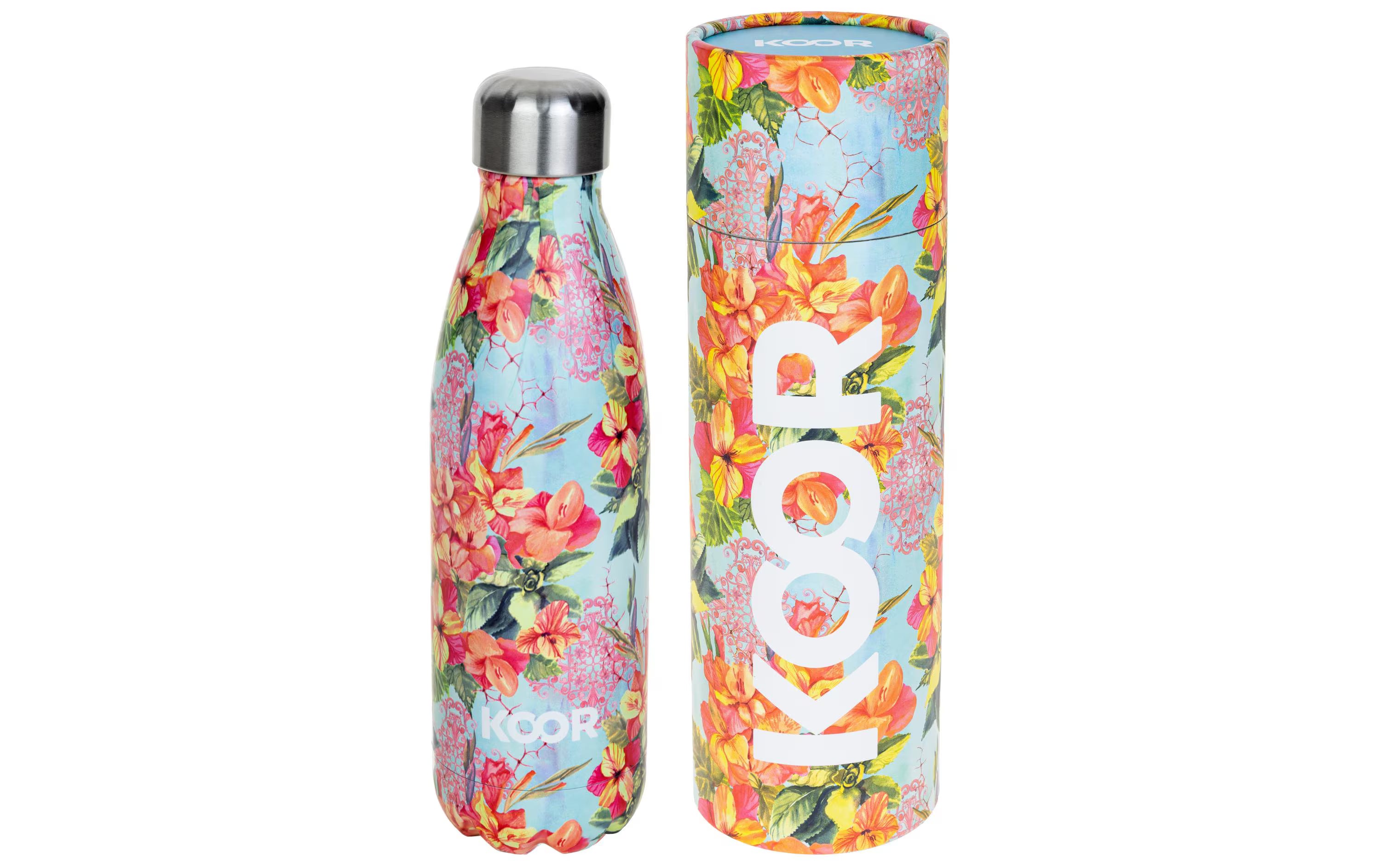 KOOR Flasche Thermo 500ml Wild Gladiole