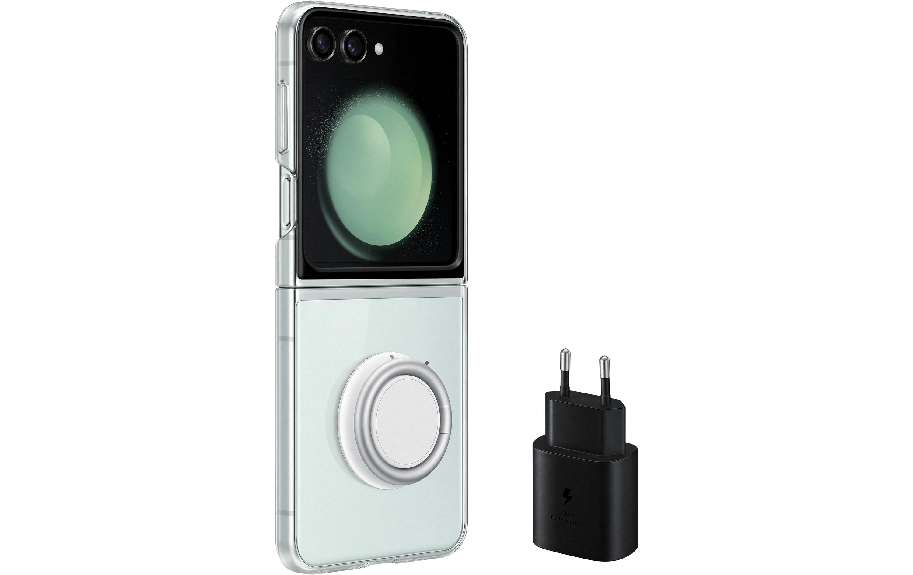 Samsung Flip Clear Gadget Case + 25W PD