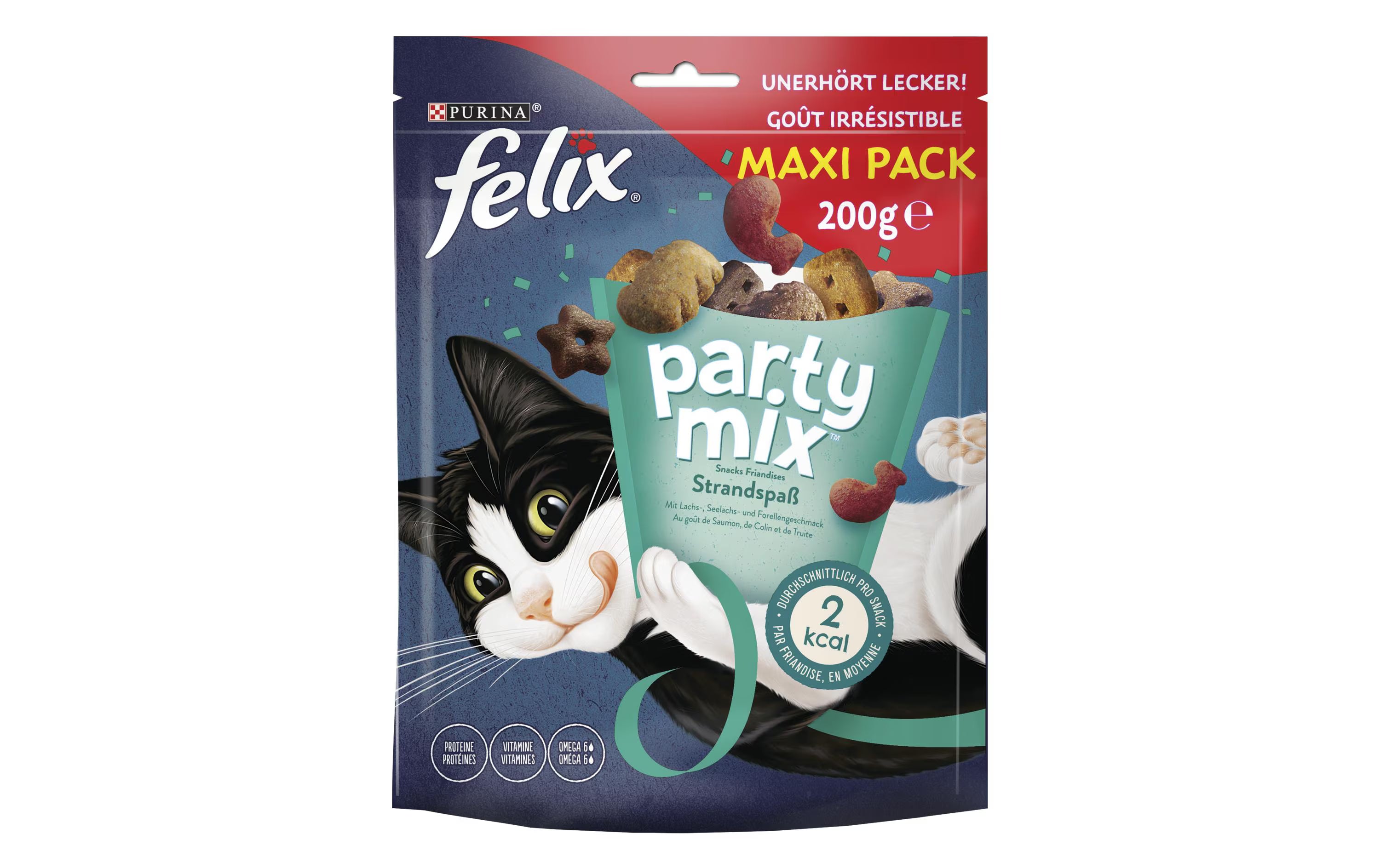 Felix Katzen-Snack Party Mix Strandspass,