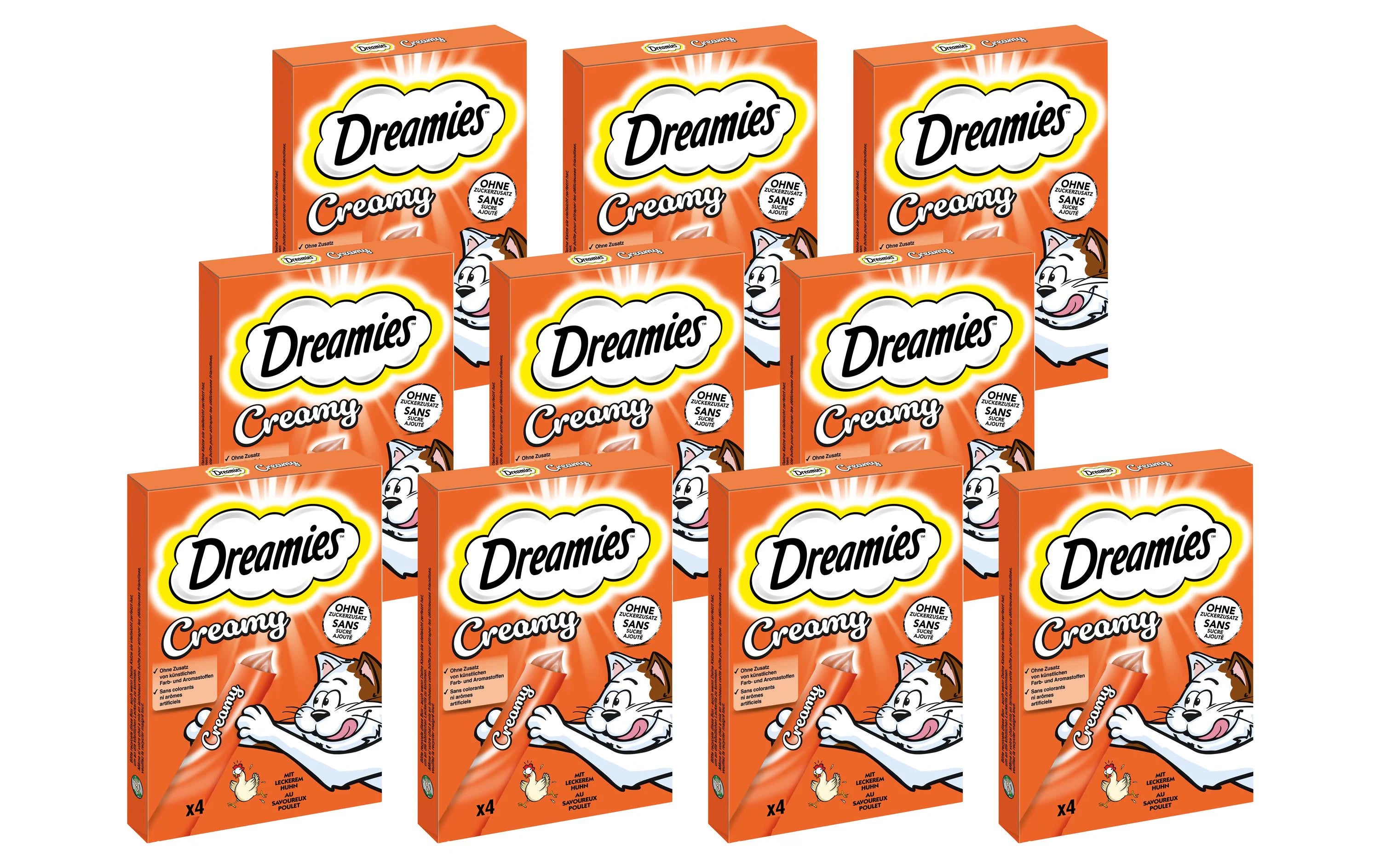 Dreamies Katzen-Snack Creamy Huhn