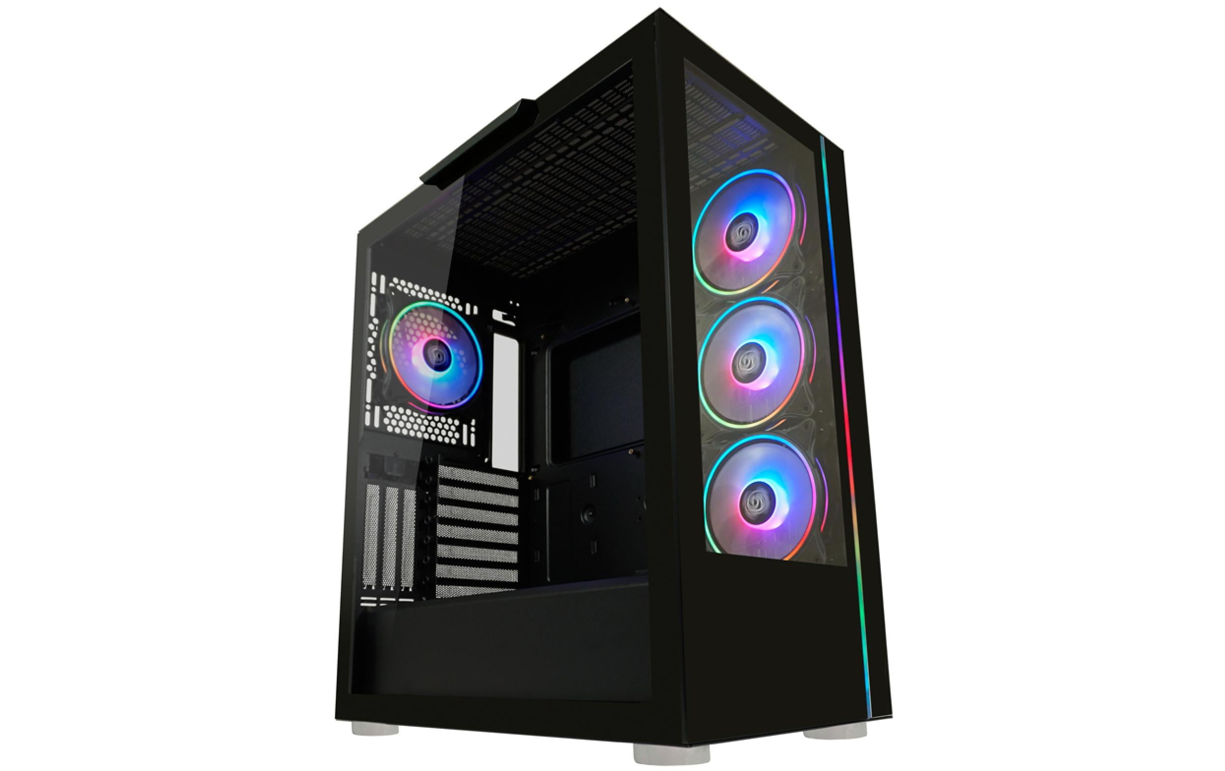 Lc-Power Midi Tower LC-808B-ON