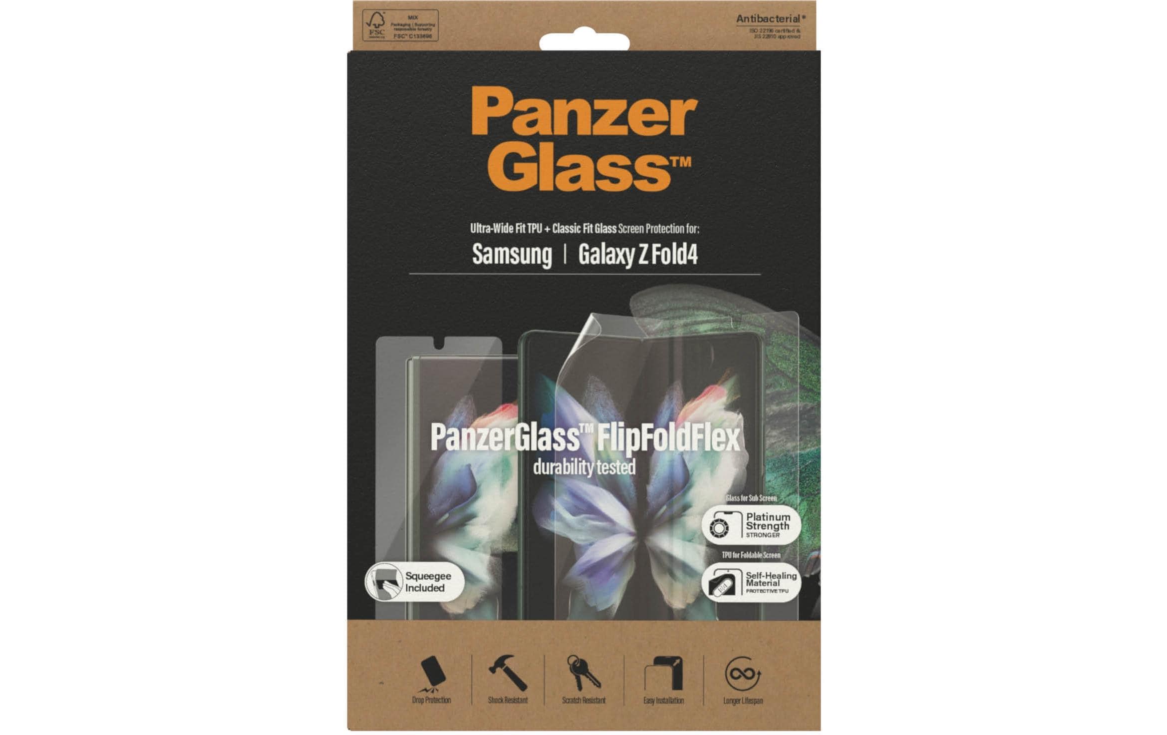 PANZERGLASS Duo-Pack (TPU in-/ UWF outside)