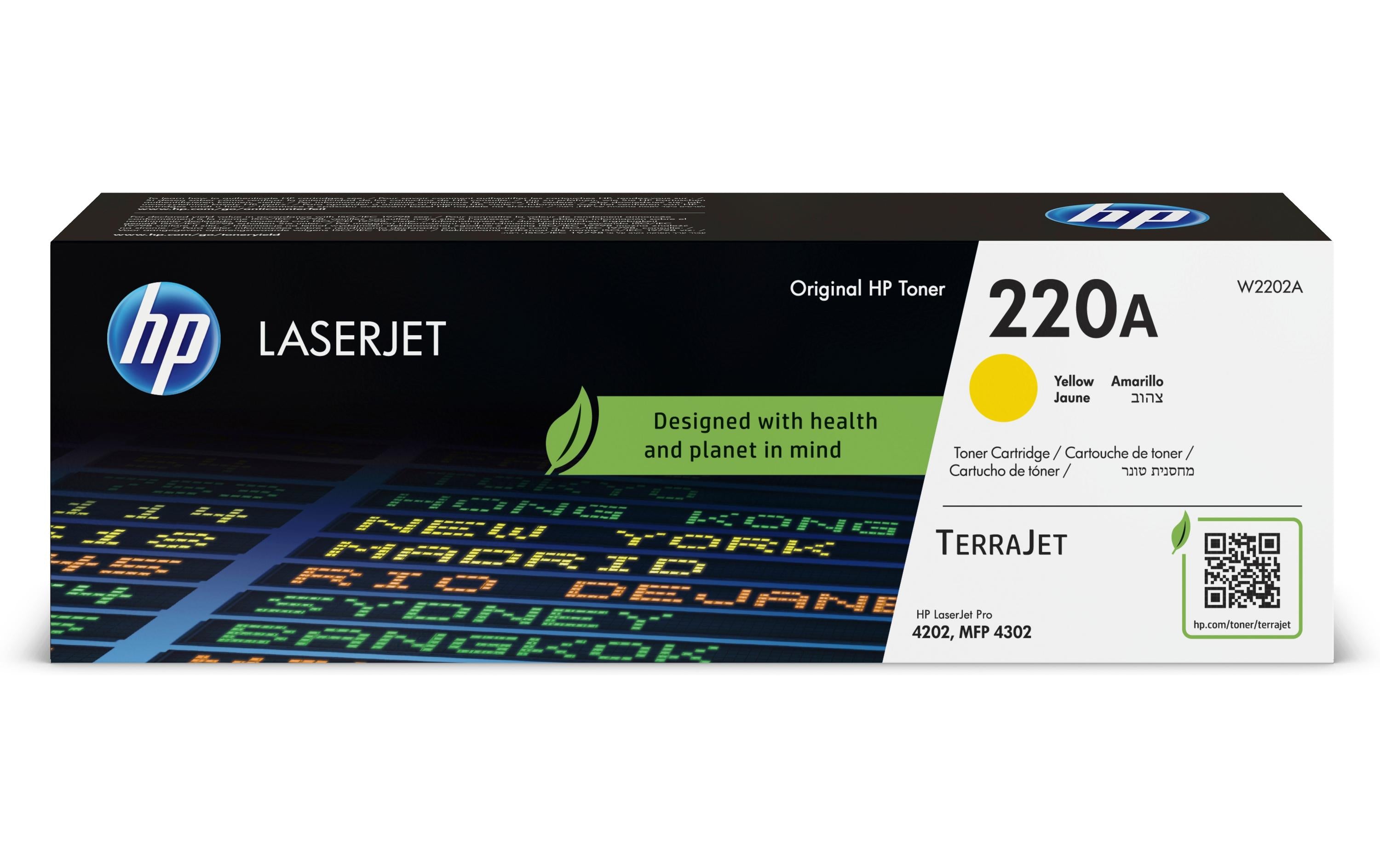 HP, Toner Nr. 220A (W2202A) Yellow