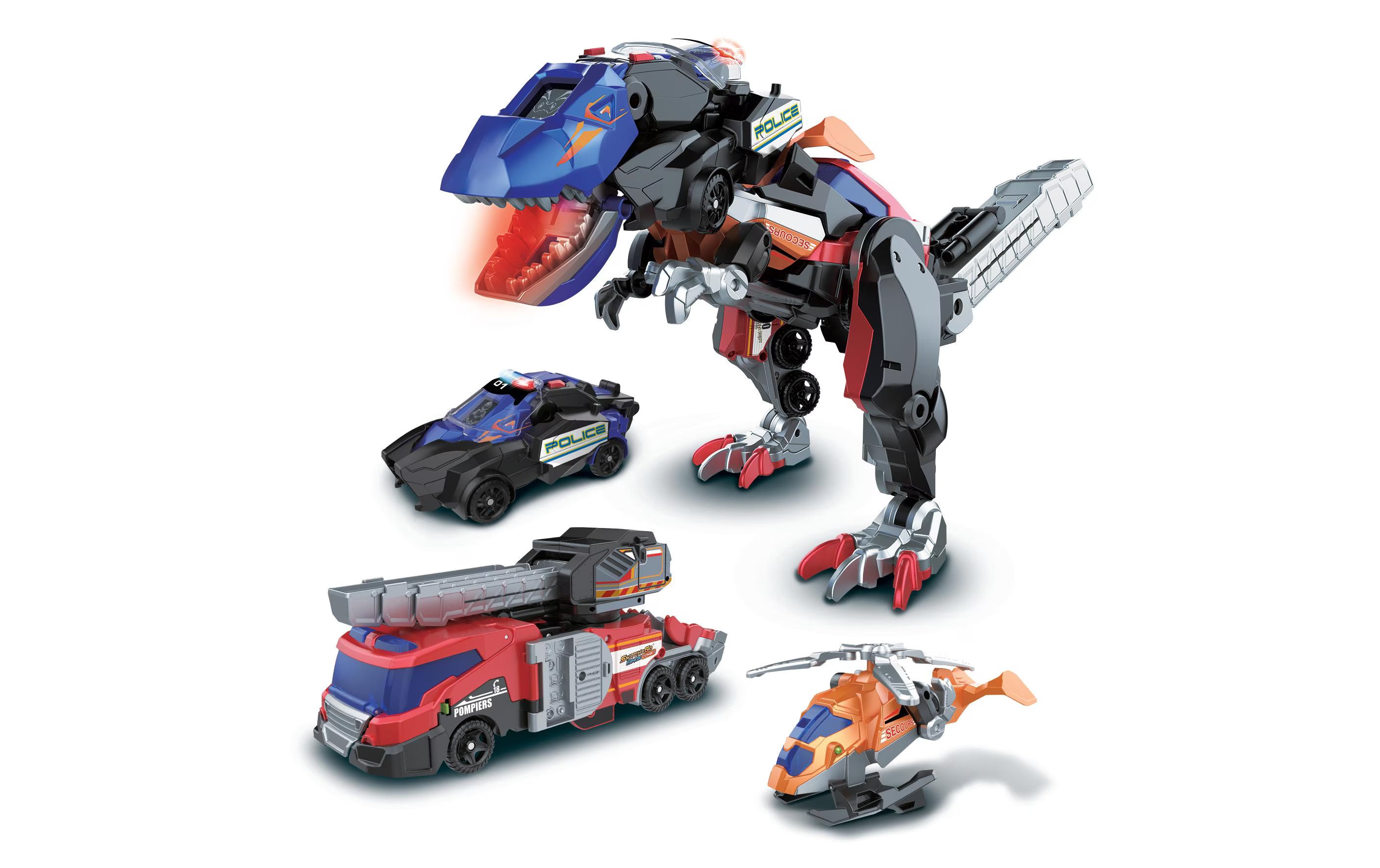 Switch & Go Combo Trio le T-Rex SOS FR