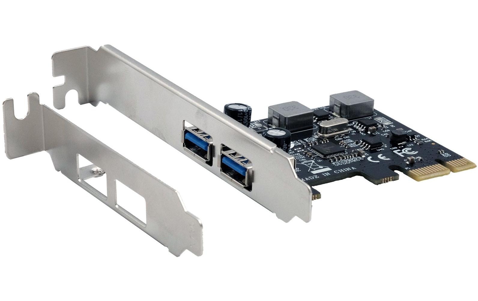 EXSYS EX-11192, 2-Port USB3.2gen1 Karte