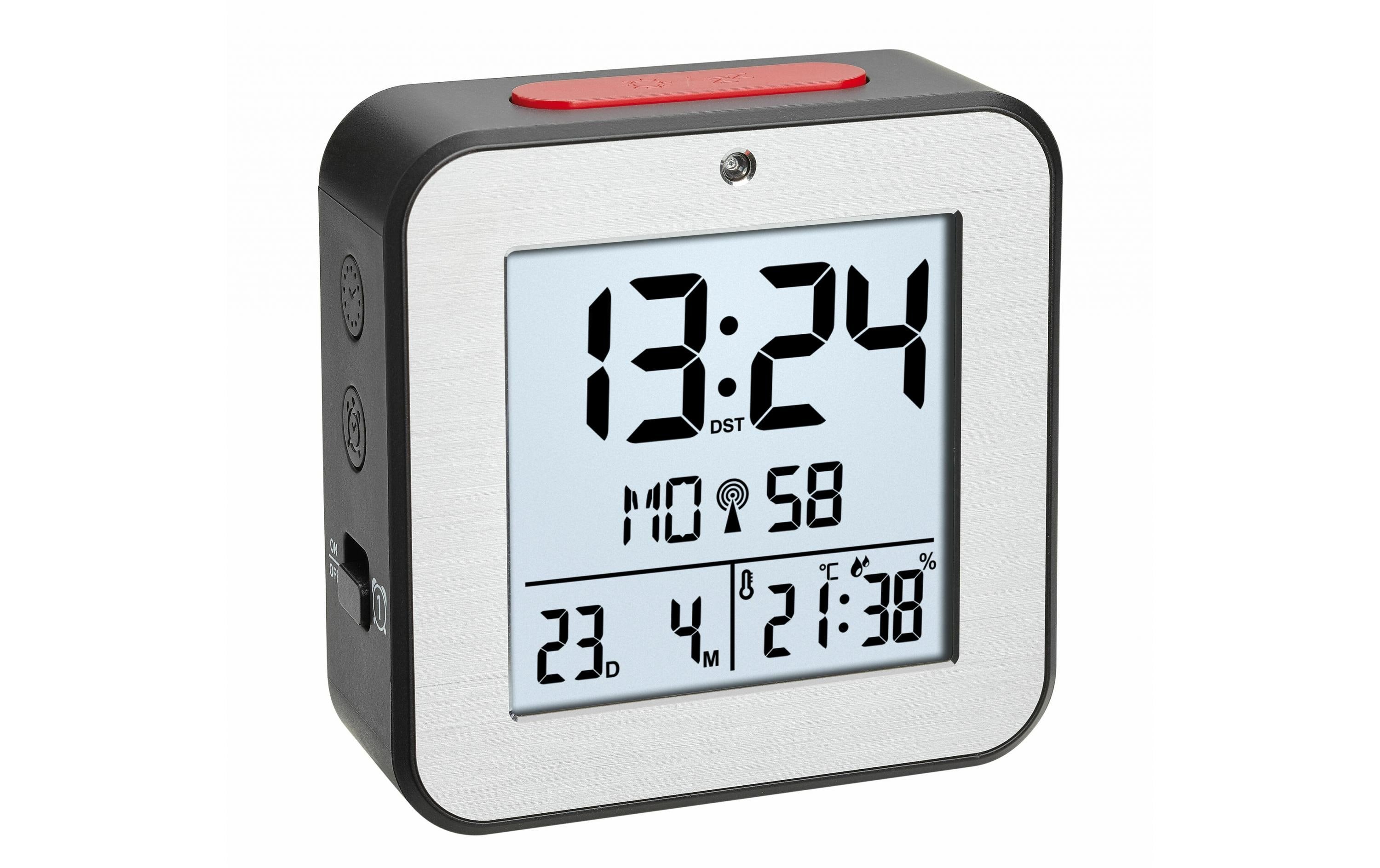 TFA Digitaler Funk-Wecker m.Innentemperatur