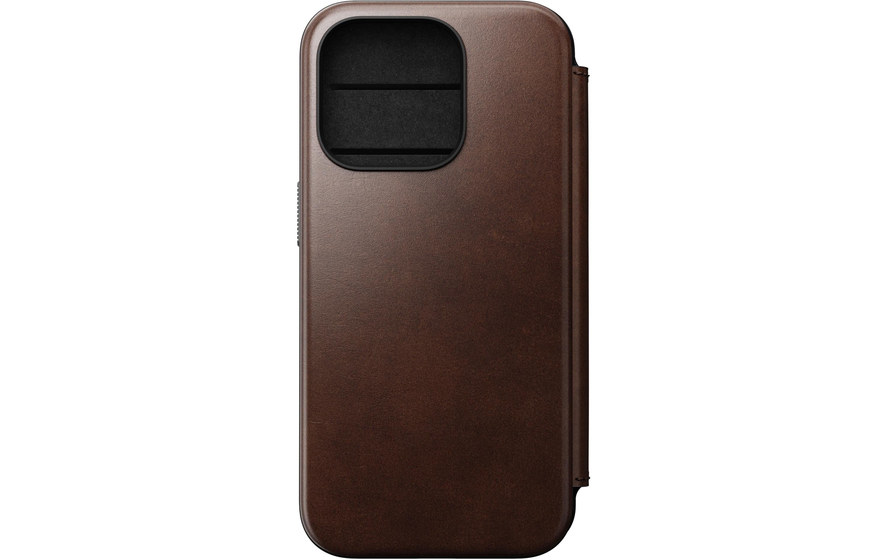 NOMAD Folio Modern, Rostbraun,Horween Leder