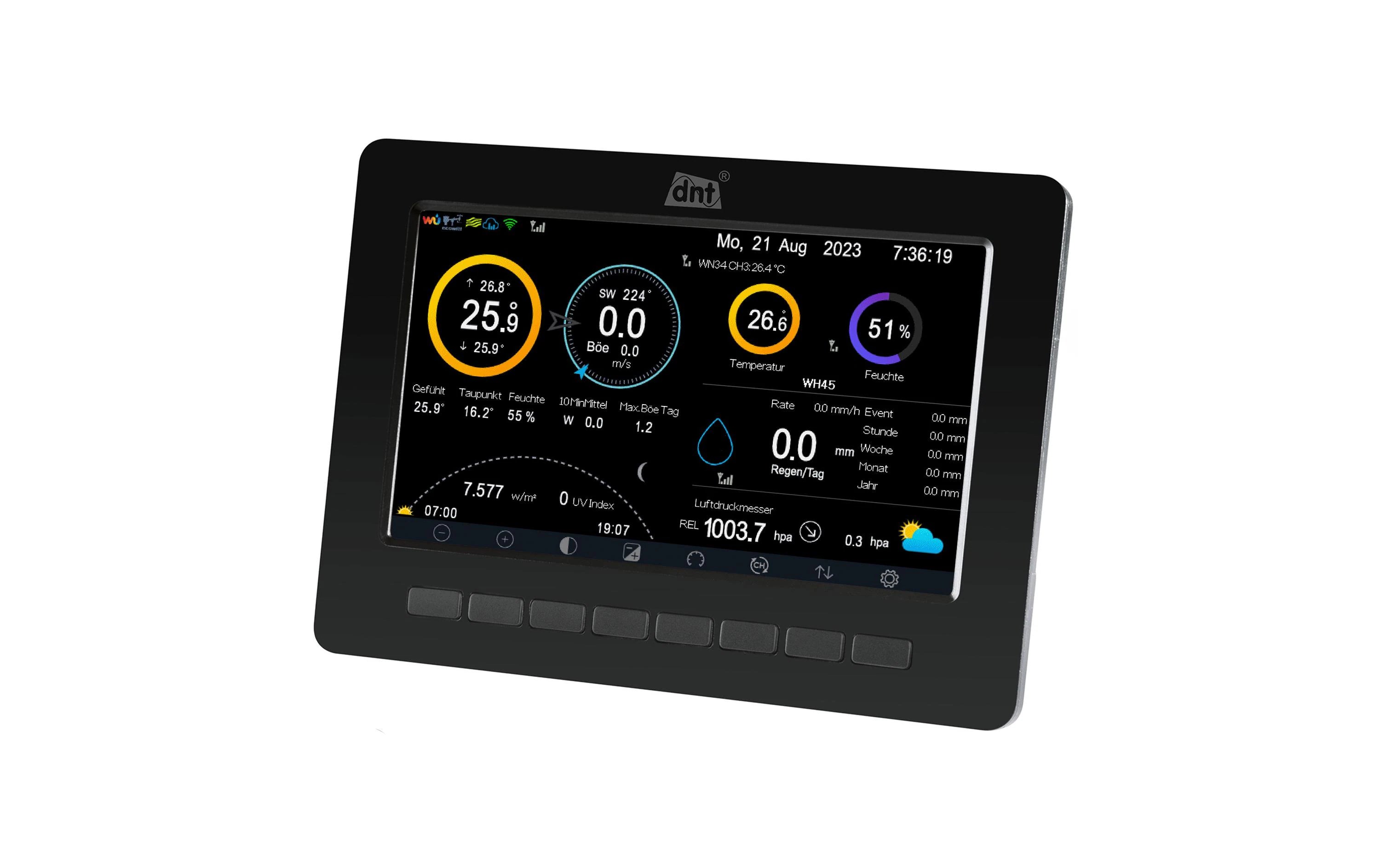dnt Zusatz-Display für WeatherScreen PRO